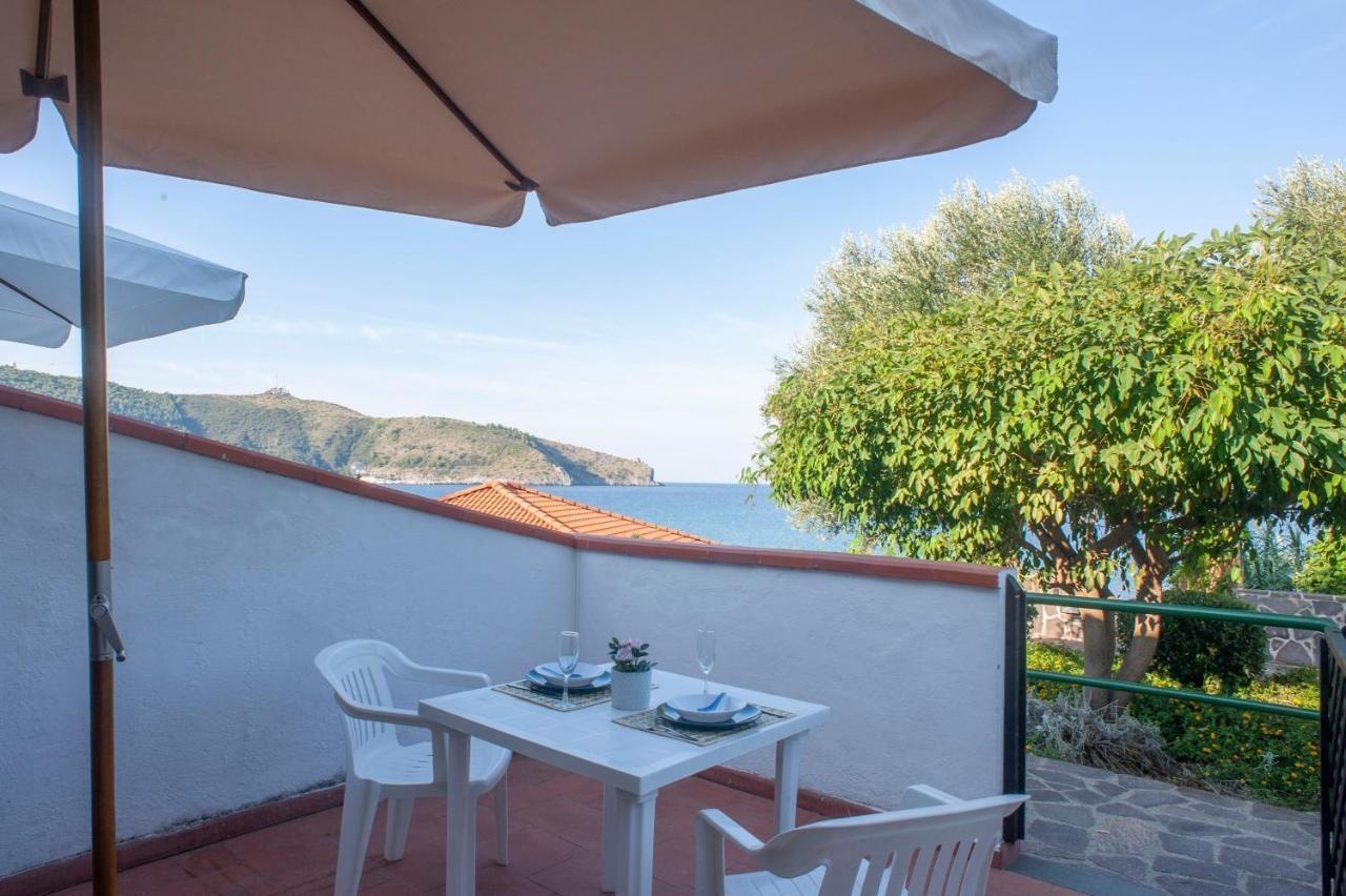 Casa Palinuro Vacanze Fronte Spiaggia Eksteriør billede